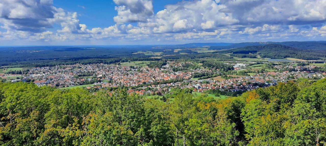 Fewo Hafner "Zuhause Mit Ausblick" Schnaittach Luaran gambar